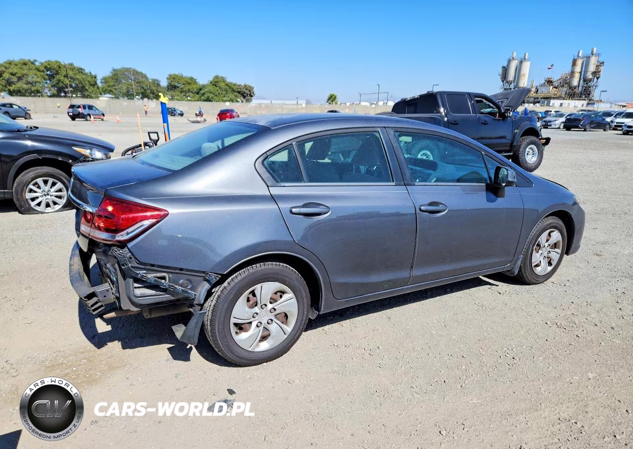 2013 Honda Civic Lx VIN:19XFB2F56DE215379 - 3