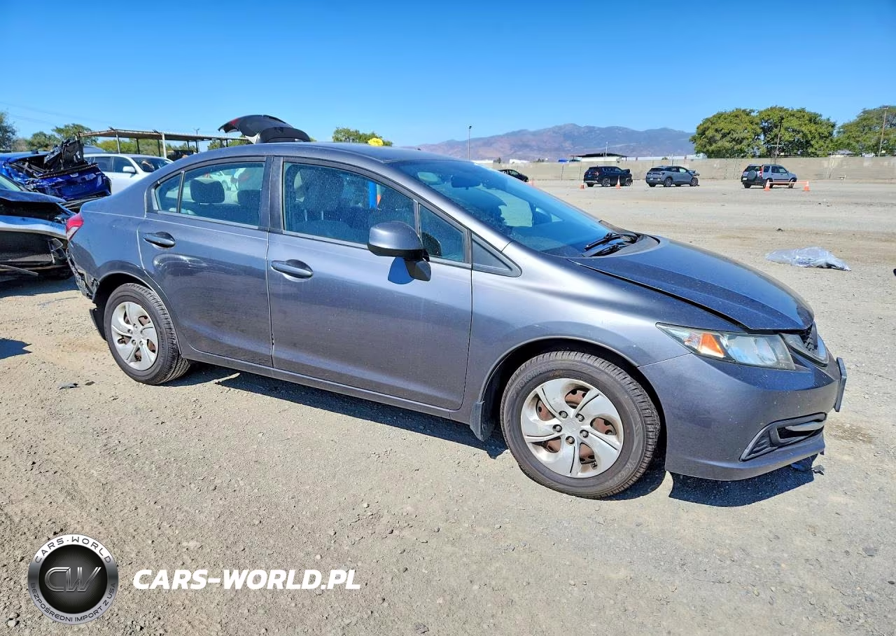 2013 Honda Civic Lx VIN:19XFB2F56DE215379 - 4