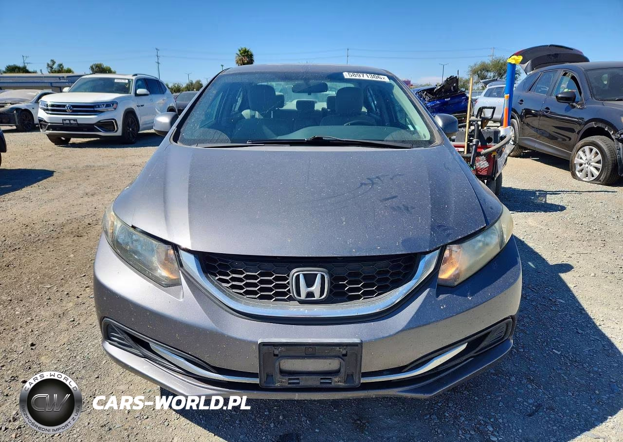 2013 Honda Civic Lx VIN:19XFB2F56DE215379 - 5