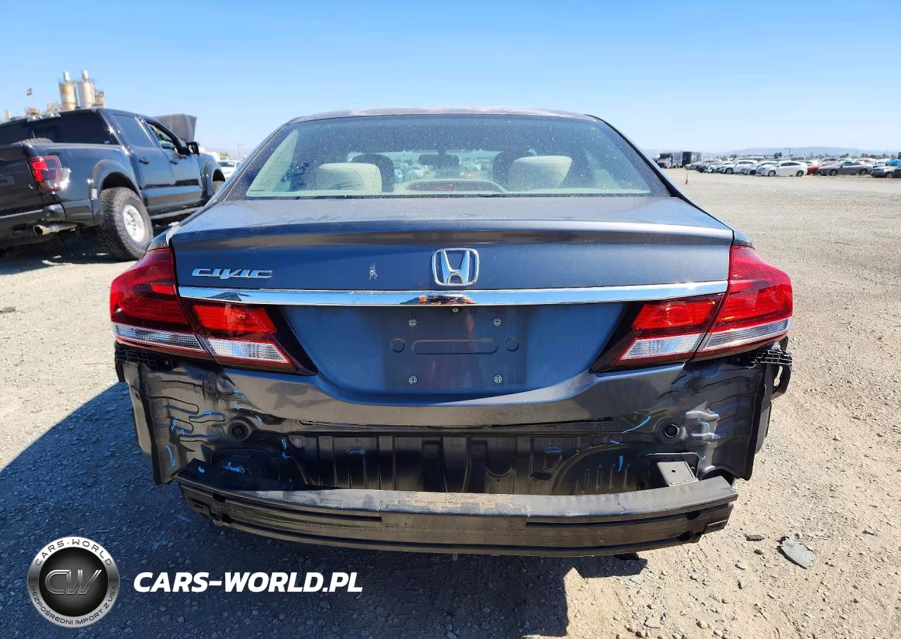 2013 Honda Civic Lx VIN:19XFB2F56DE215379 - 6
