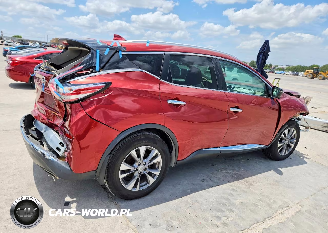 2016 Nissan Murano Sl VIN:5N1AZ2MG4GN165524 - 3
