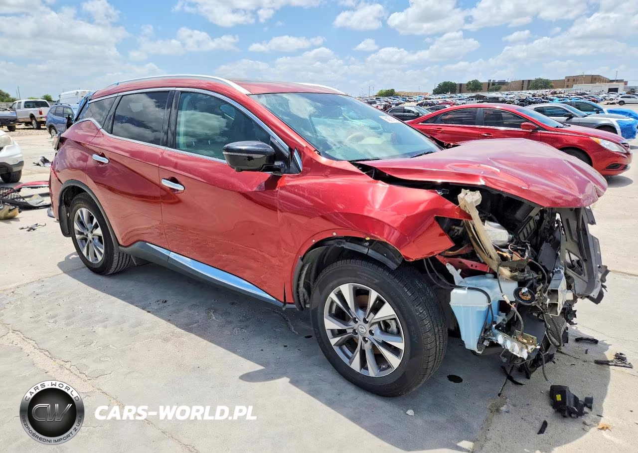 2016 Nissan Murano Sl VIN:5N1AZ2MG4GN165524 - 4