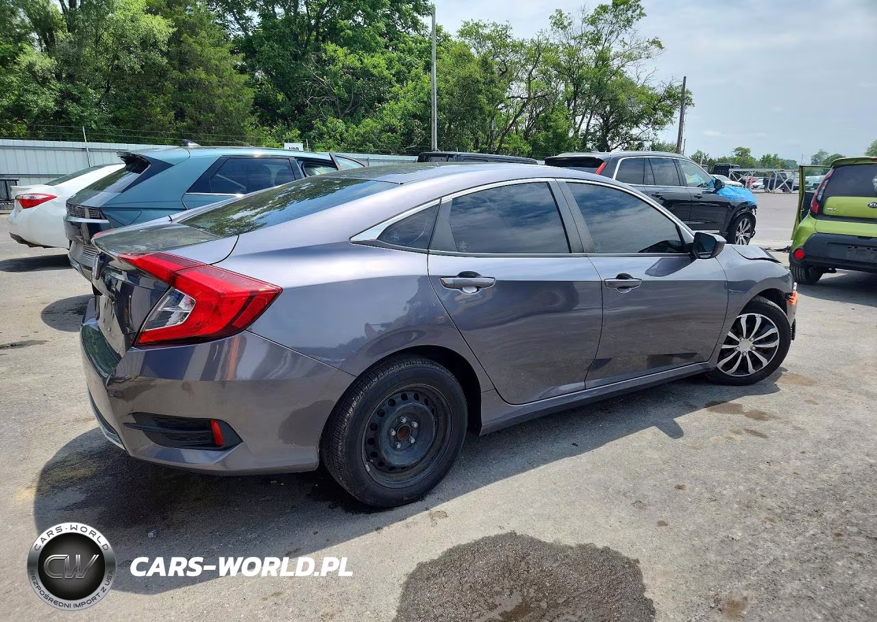 2021 Honda Civic Lx VIN:2HGFC2F63MH524013 - 3