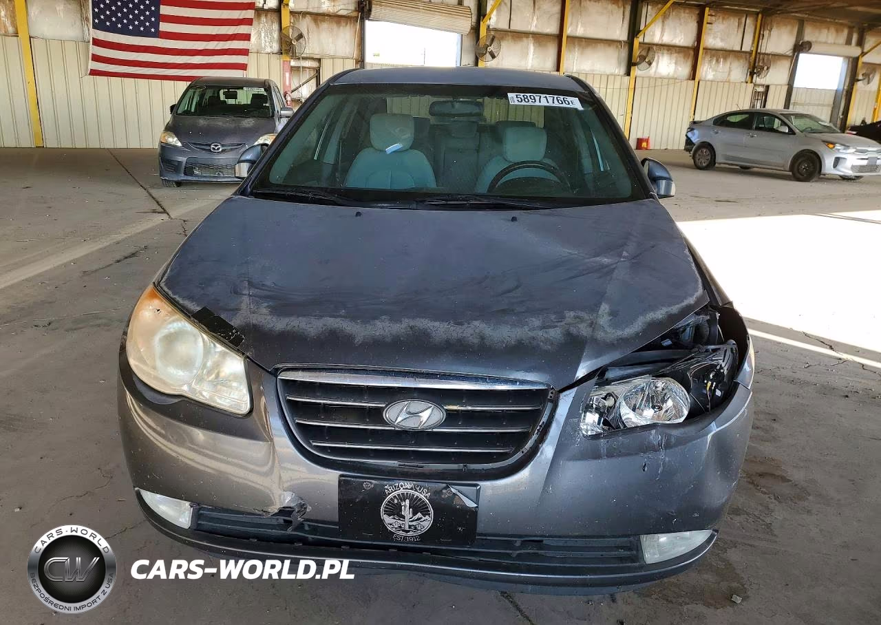 2008 Hyundai Elantra Gls VIN:KMHDU46D08U443627 - 5