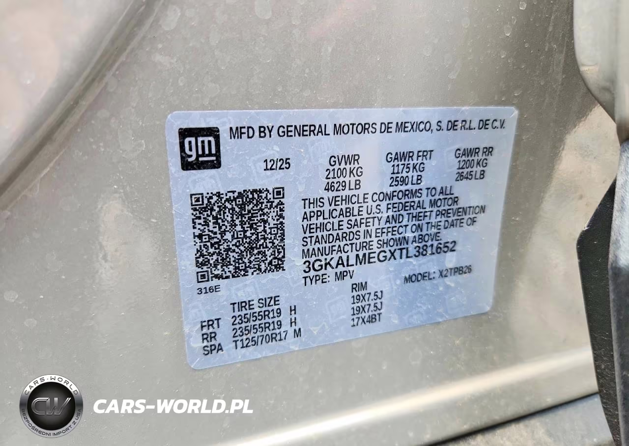 2026 GMC Terrain Elevation VIN:3GKALMEGXTL381652 - 12