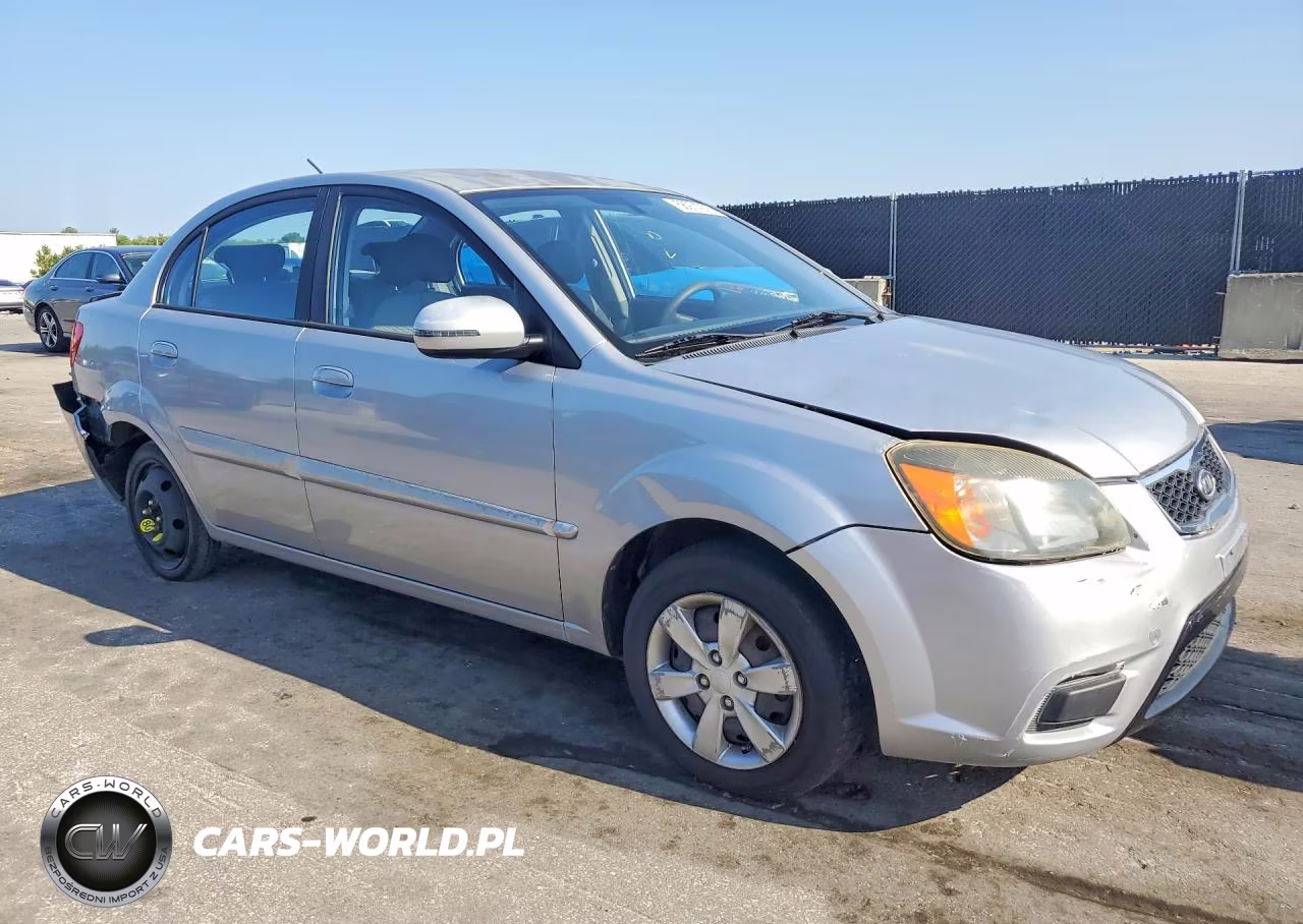 2011 Kia Rio Lx VIN:KNADH4A35B6868471 - 4