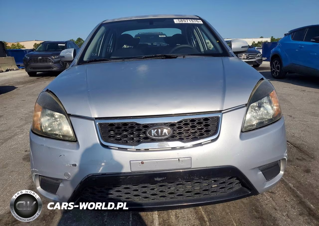 2011 Kia Rio Lx VIN:KNADH4A35B6868471 - 5