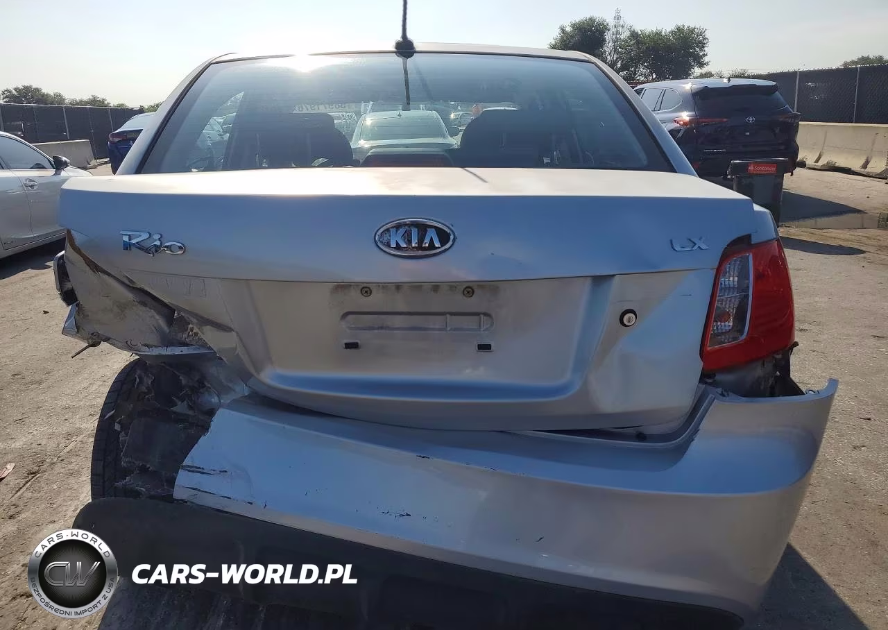 2011 Kia Rio Lx VIN:KNADH4A35B6868471 - 6