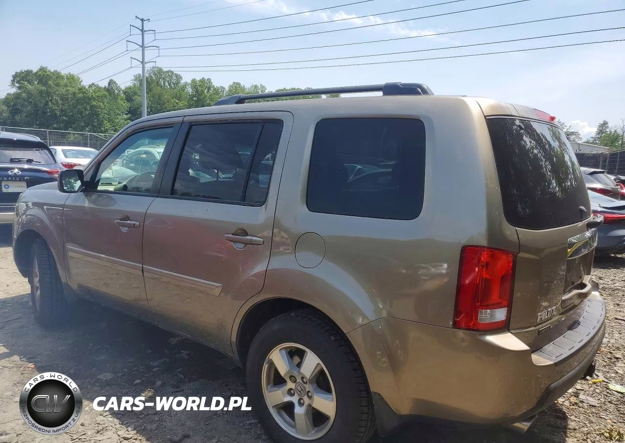 2011 Honda Pilot Exl VIN:5FNYF4H51BB056557 - 2