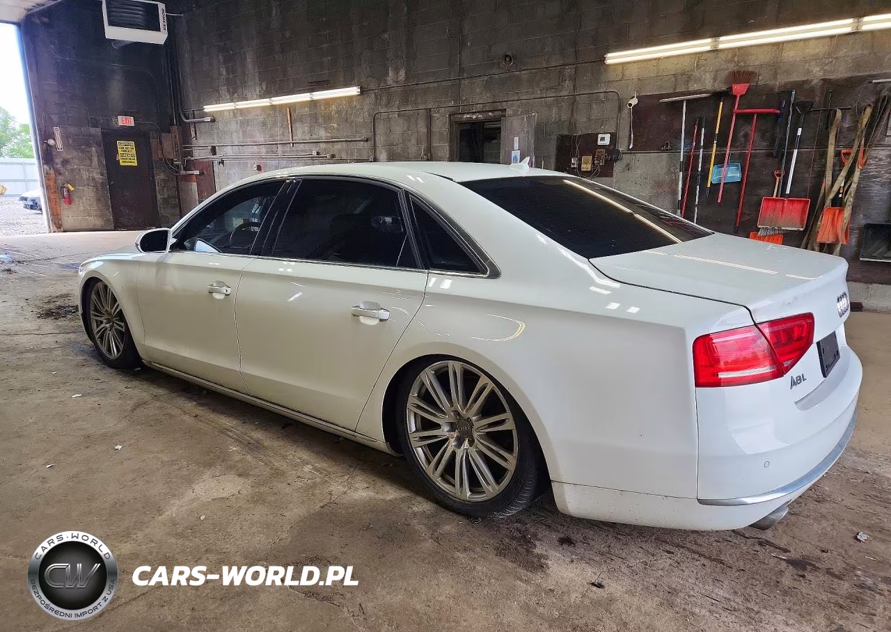 2013 Audi A8 L Quattro VIN:WAURGAFD2DN016452 - 2