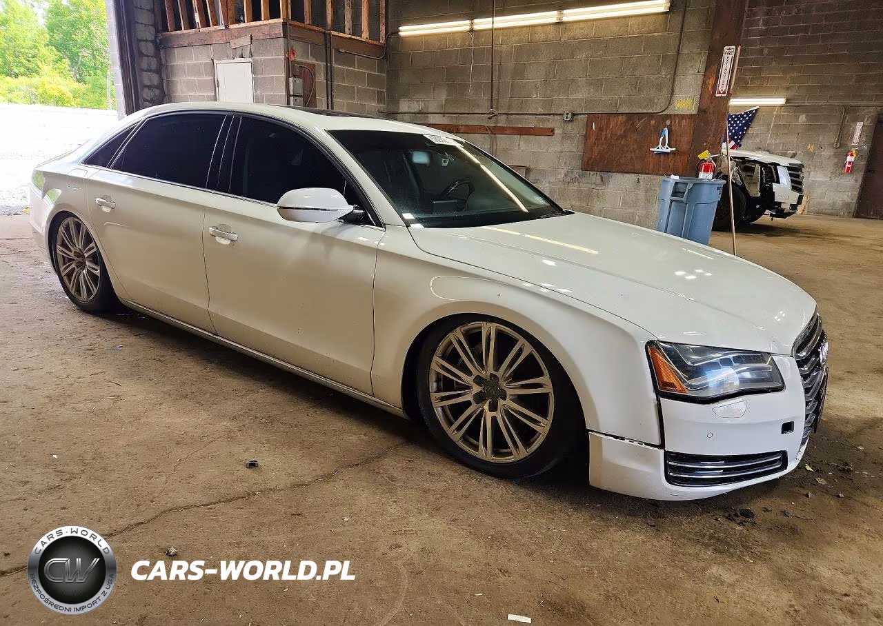2013 Audi A8 L Quattro VIN:WAURGAFD2DN016452 - 4