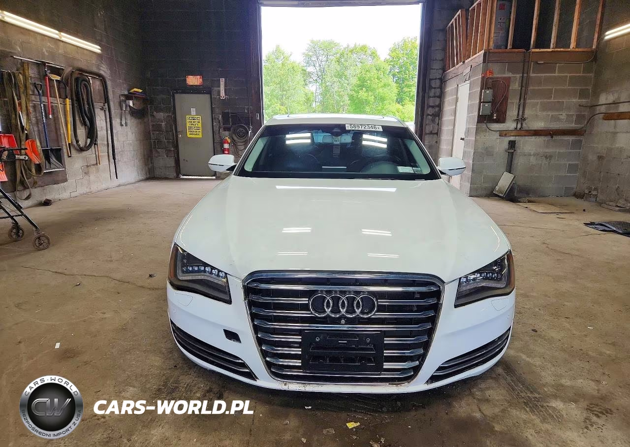2013 Audi A8 L Quattro VIN:WAURGAFD2DN016452 - 5
