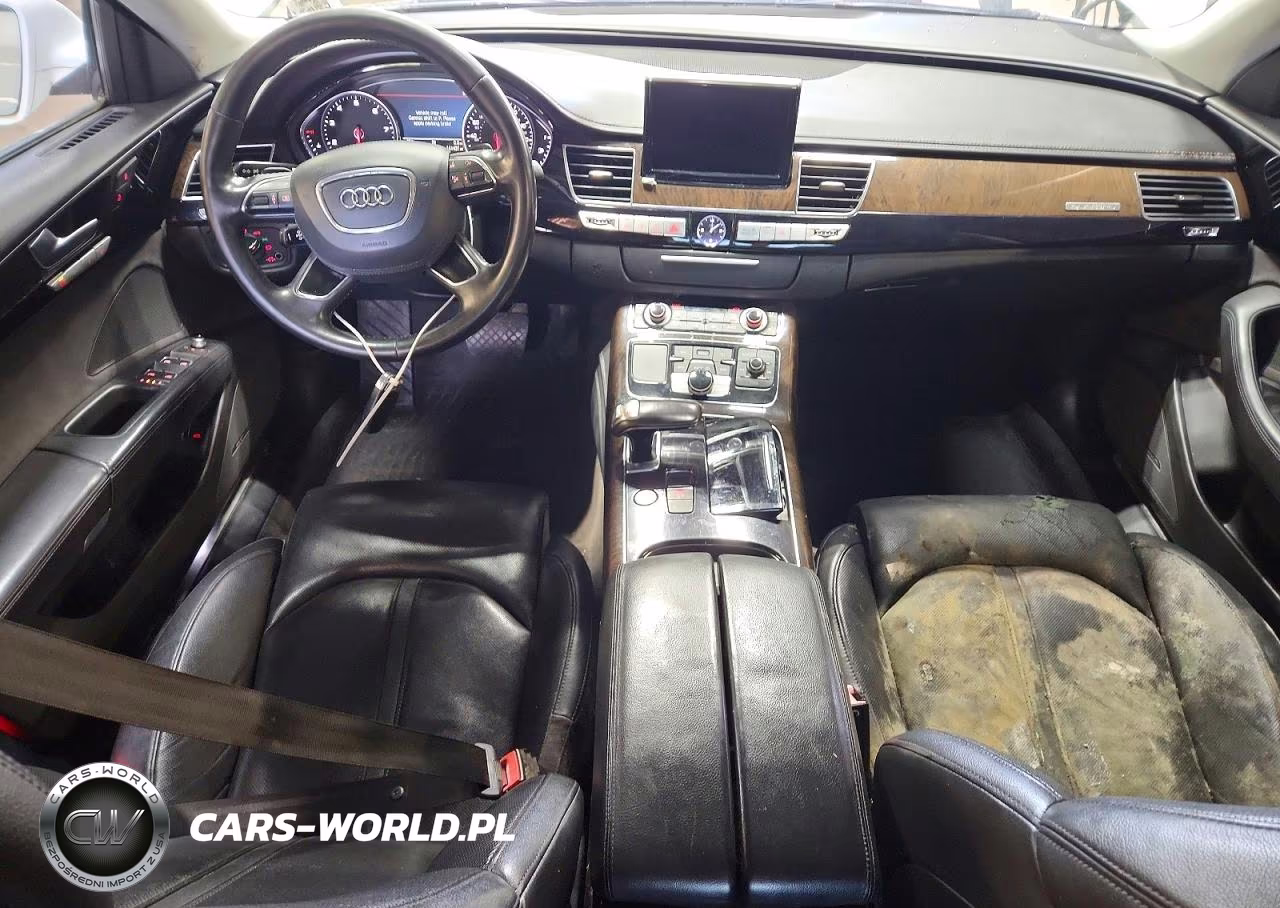 2013 Audi A8 L Quattro VIN:WAURGAFD2DN016452 - 8