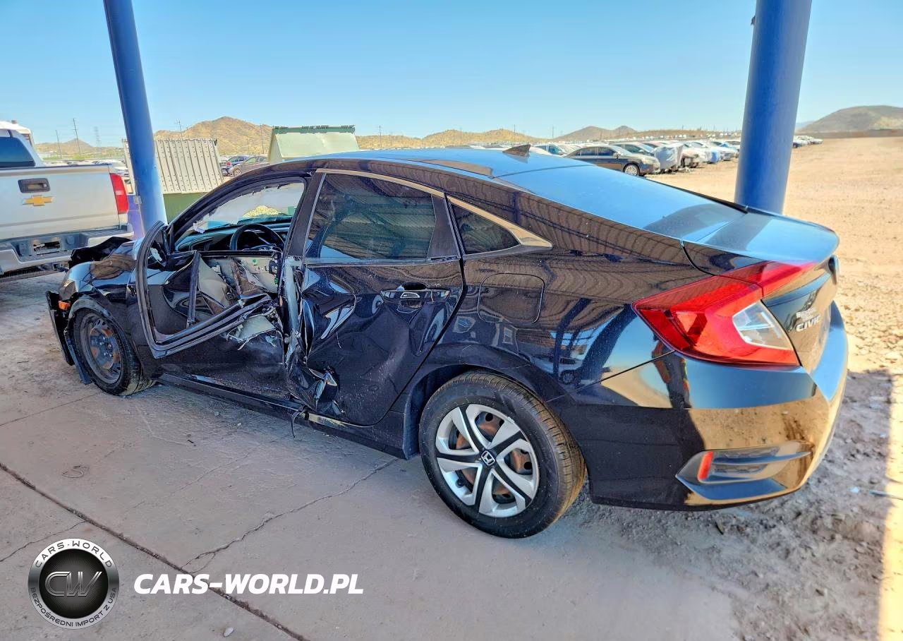 2016 Honda Civic Lx VIN:19XFC2F55GE006605 - 2