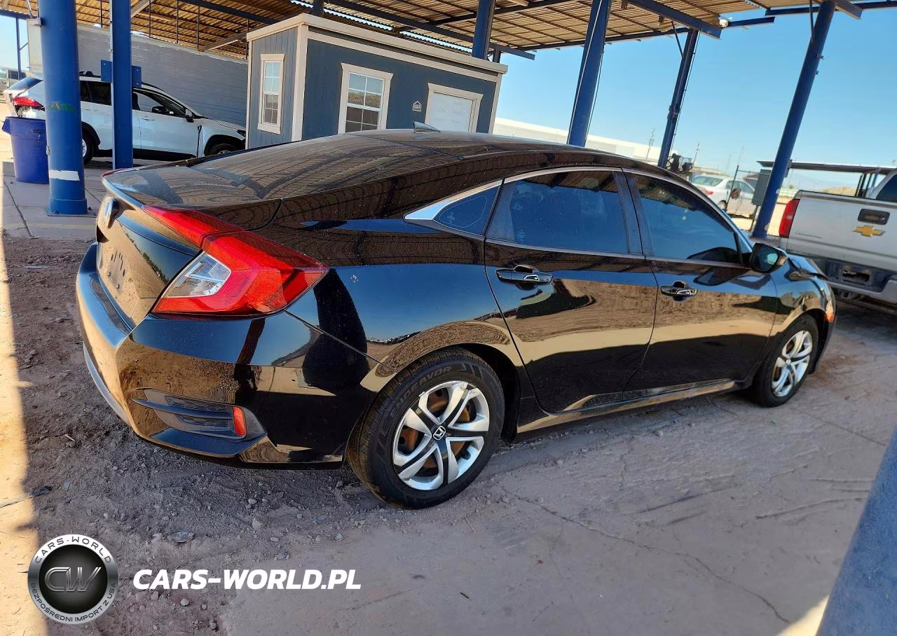 2016 Honda Civic Lx VIN:19XFC2F55GE006605 - 3