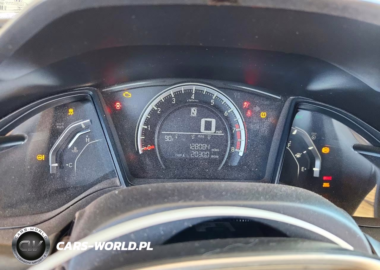 2016 Honda Civic Lx VIN:19XFC2F55GE006605 - 9