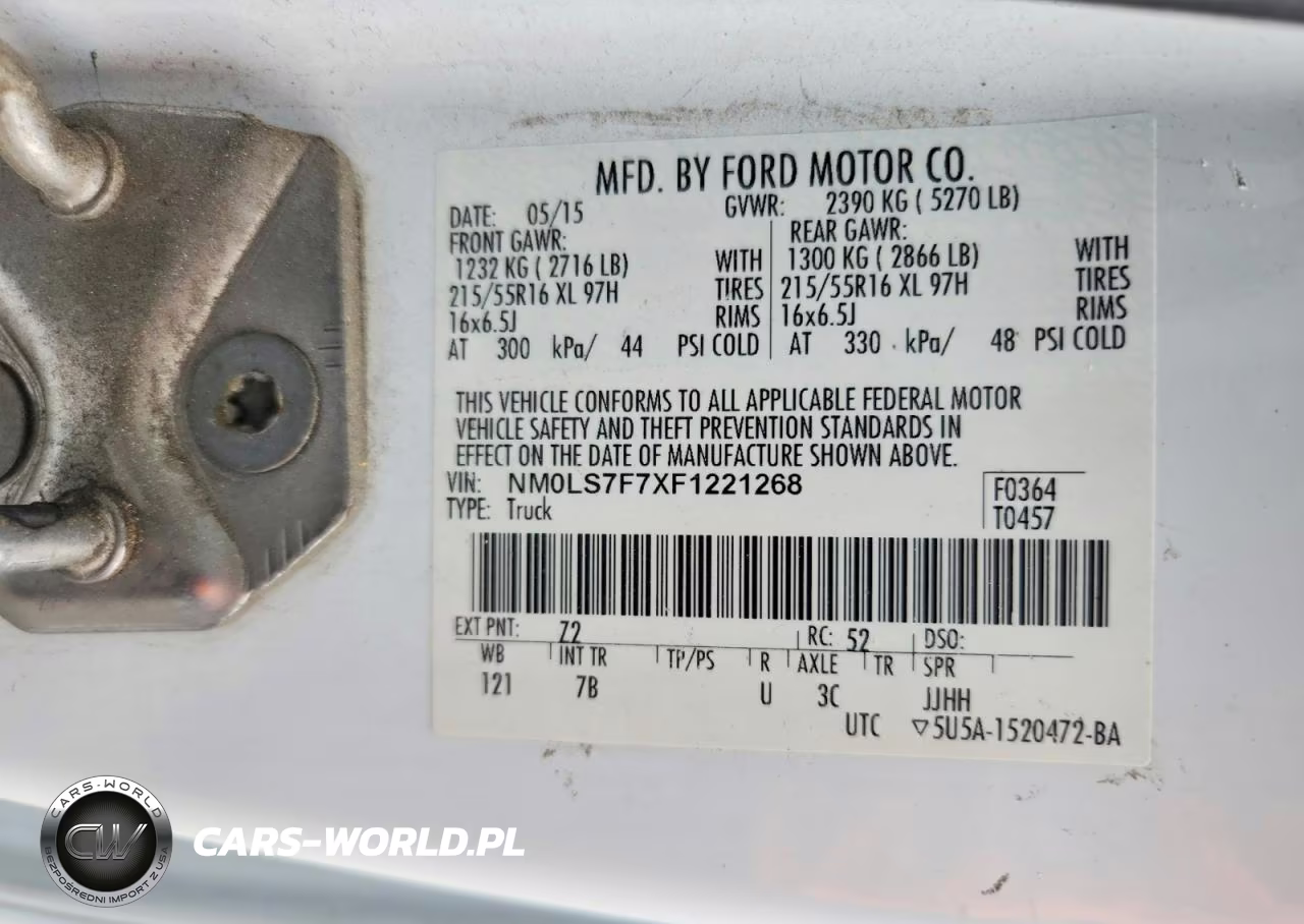 2015 Ford Transit Connect Xlt VIN:NM0LS7F7XF1221268 - 13
