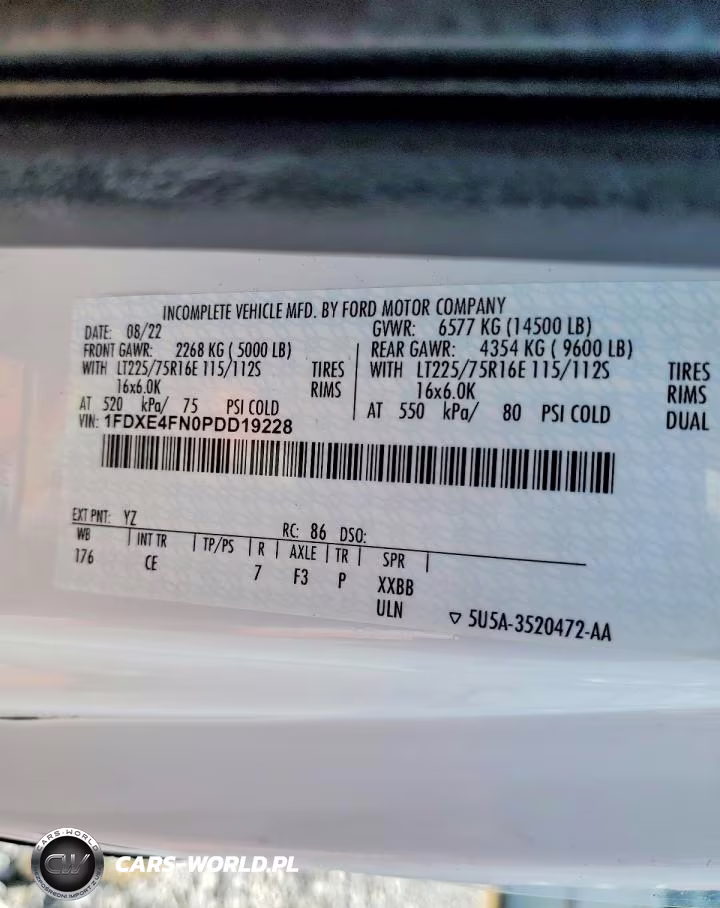 2023 Ford E450 Box Truck VIN:1FDXE4FN0PDD19228 - 14