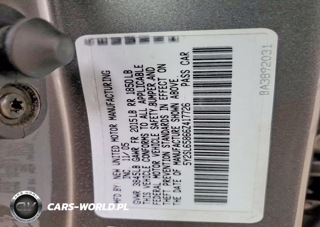 2006 Pontiac Vibe VIN:5Y2SL65866Z417726 - 12