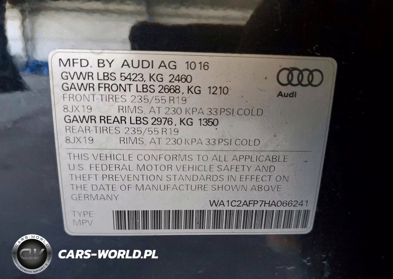 2017 Audi Q5 Premium VIN:WA1C2AFP7HA066241 - 14
