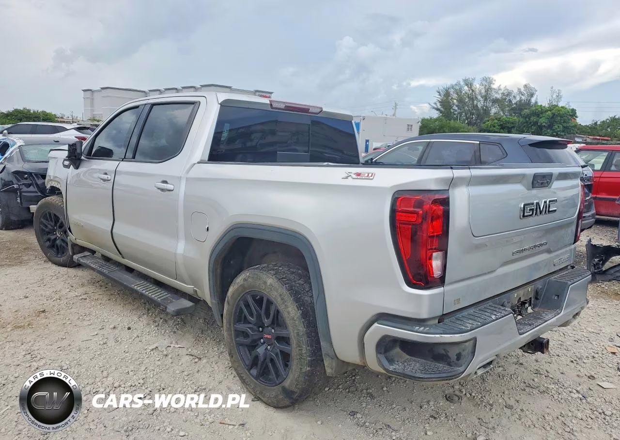 2021 GMC Sierra 1500 4Wd Short Box Elevation VIN:3GTU9CET6MG302826 - 2