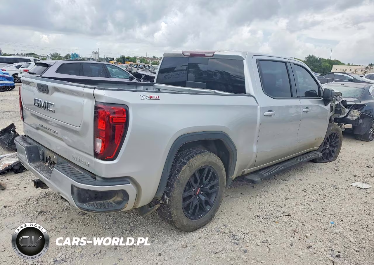 2021 GMC Sierra 1500 4Wd Short Box Elevation VIN:3GTU9CET6MG302826 - 3