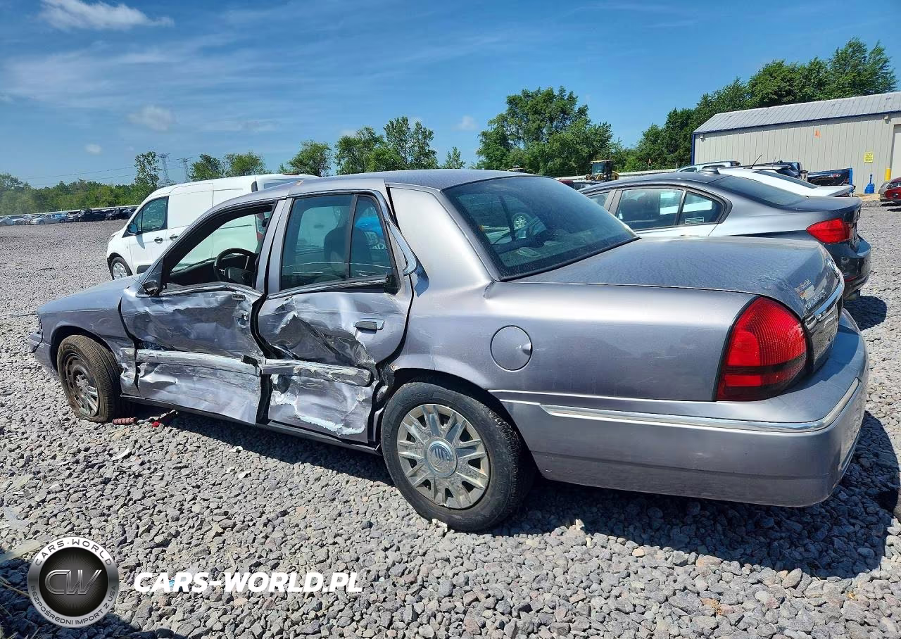 2006 Mercury Grand Marquis Gs VIN:2MEFM74V06X646175 - 2