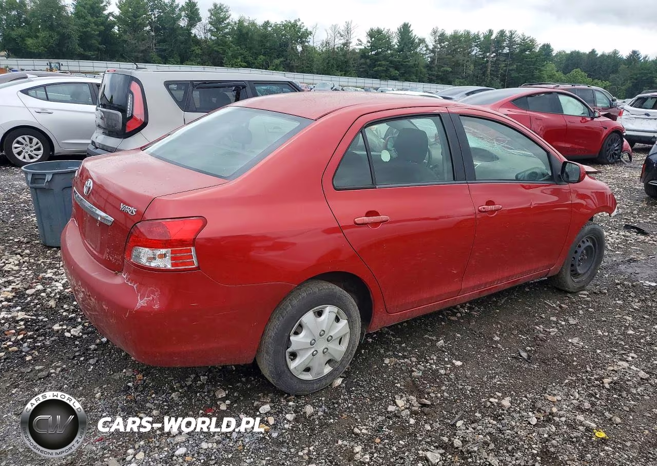 2008 Toyota Yaris Base VIN:JTDBT923881277321 - 3