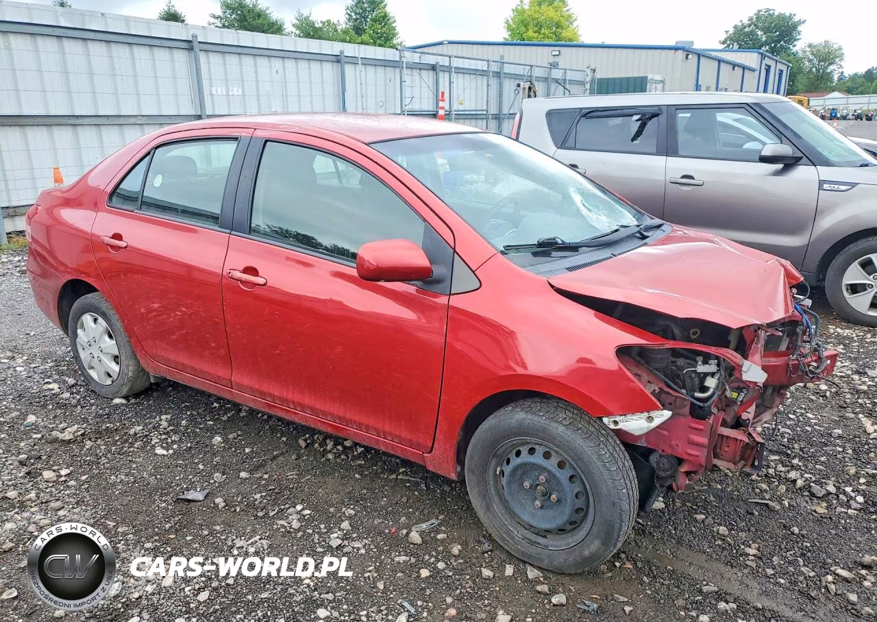 2008 Toyota Yaris Base VIN:JTDBT923881277321 - 4