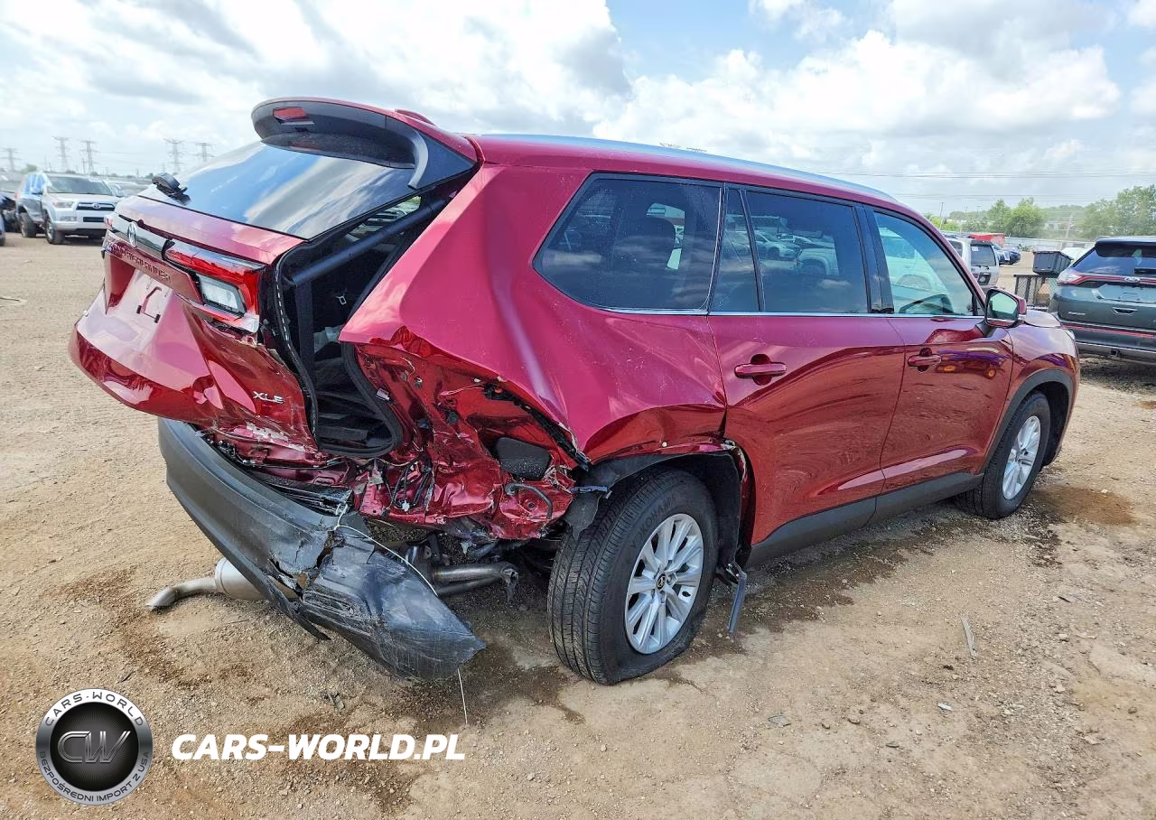 2026 Toyota Grand Highlander Xle VIN:5TDAAAB54TS125908 - 3