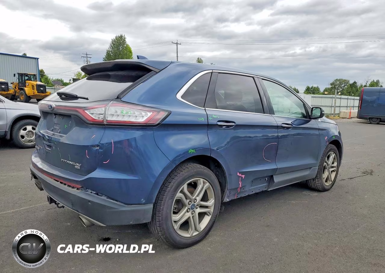 2017 Ford Edge Titanium VIN:2FMPK4K81HBC27335 - 3