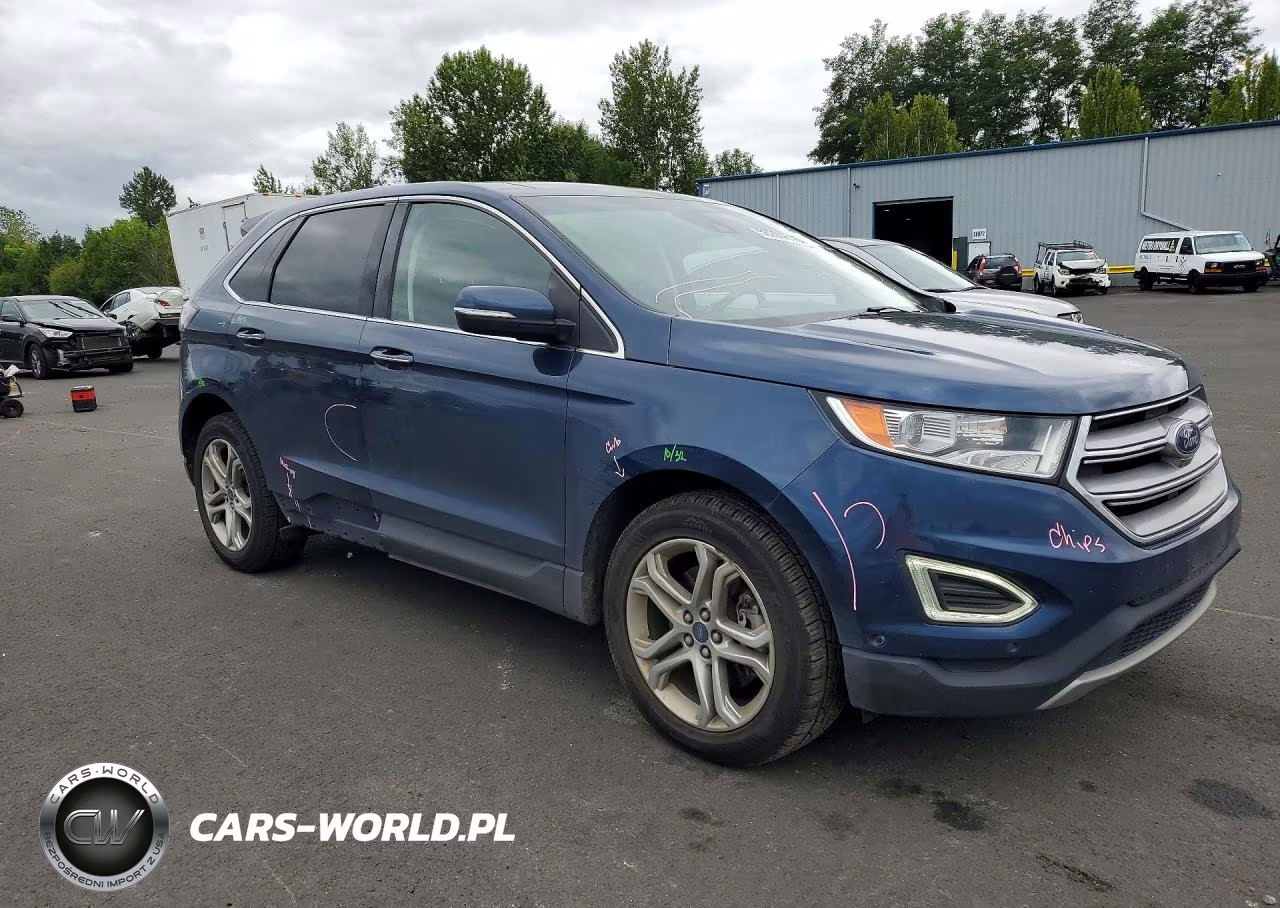 2017 Ford Edge Titanium VIN:2FMPK4K81HBC27335 - 4