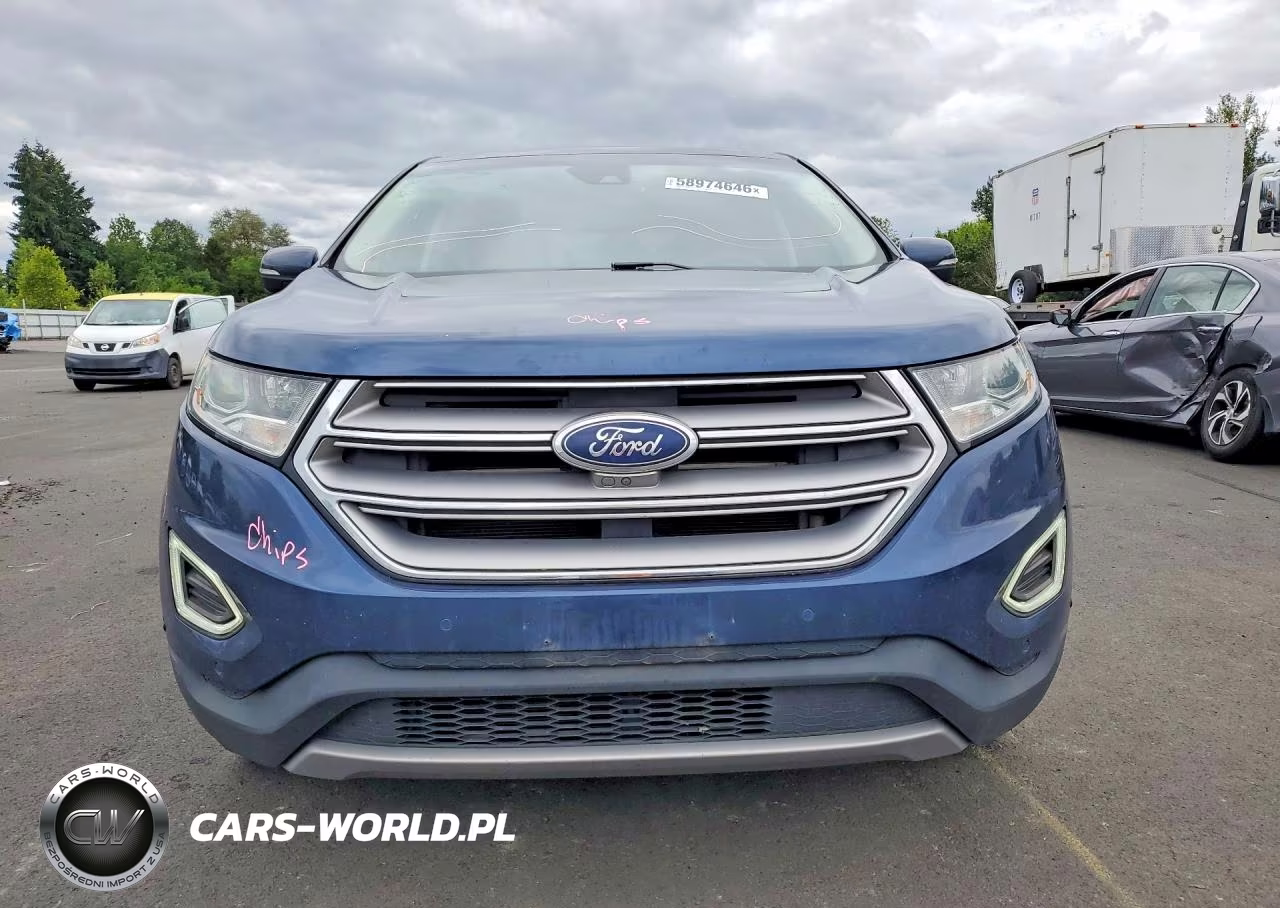 2017 Ford Edge Titanium VIN:2FMPK4K81HBC27335 - 5
