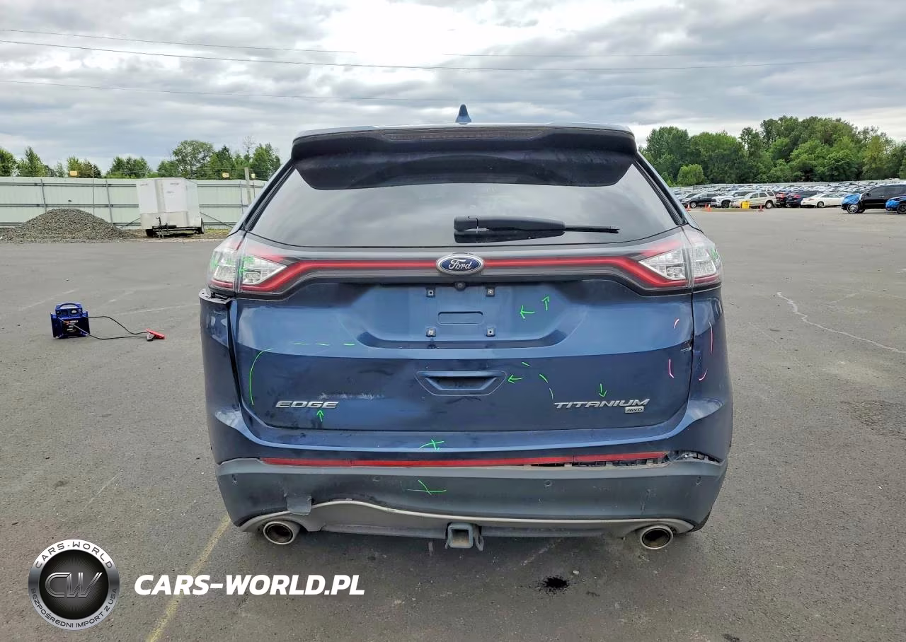 2017 Ford Edge Titanium VIN:2FMPK4K81HBC27335 - 6