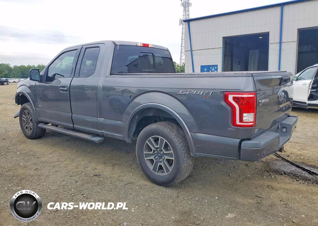 2016 Ford F150 Super Cab VIN:1FTEX1EP8GFC96051 - 2