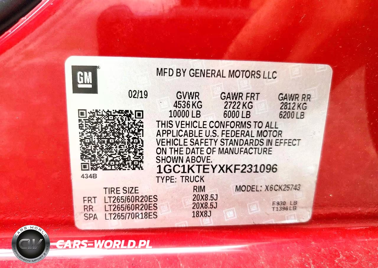 2019 Chevrolet Silverado K2500 Heavy Duty Ltz VIN:1GC1KTEYXKF231096 - 14