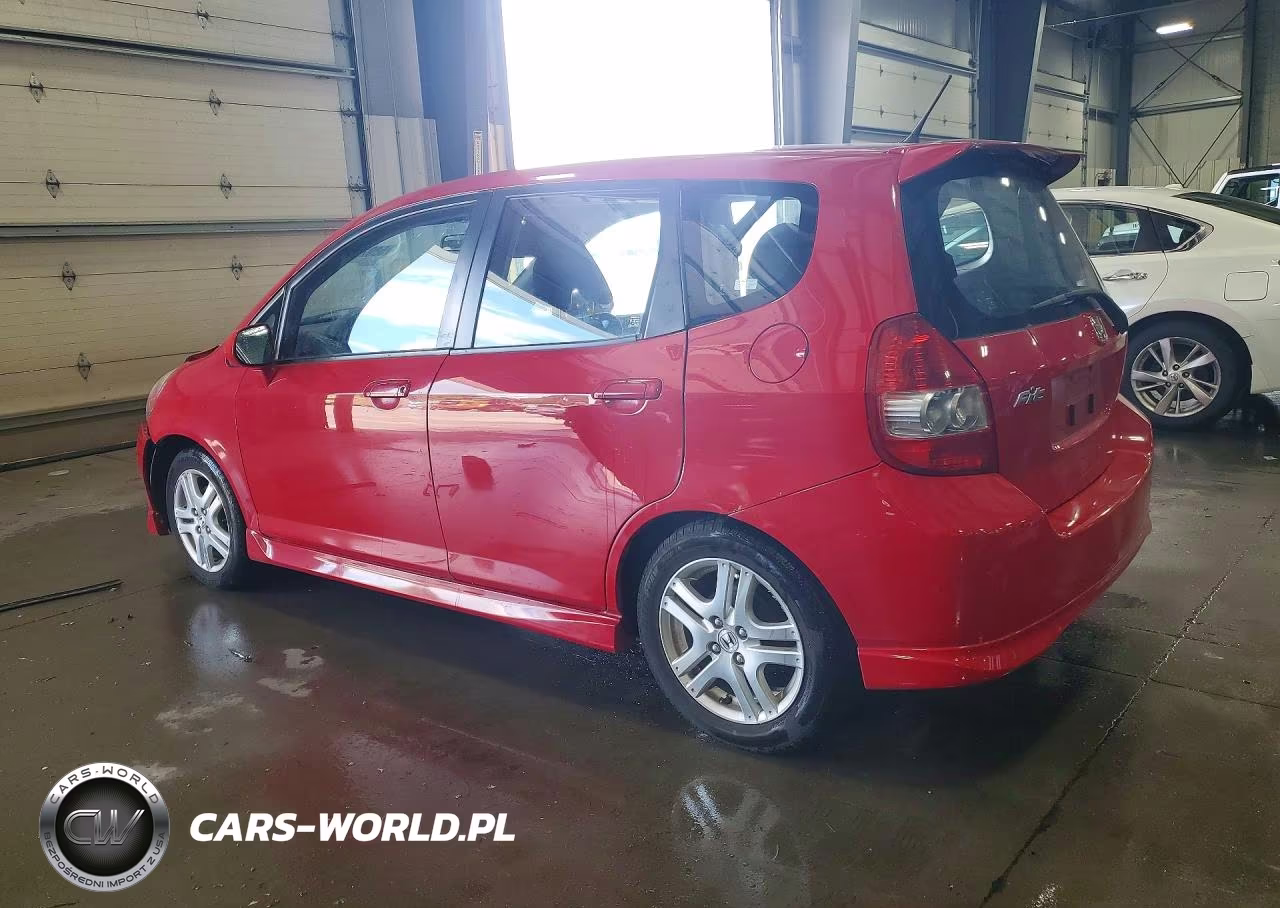 2007 Honda Fit S VIN:JHMGD38667S013037 - 2