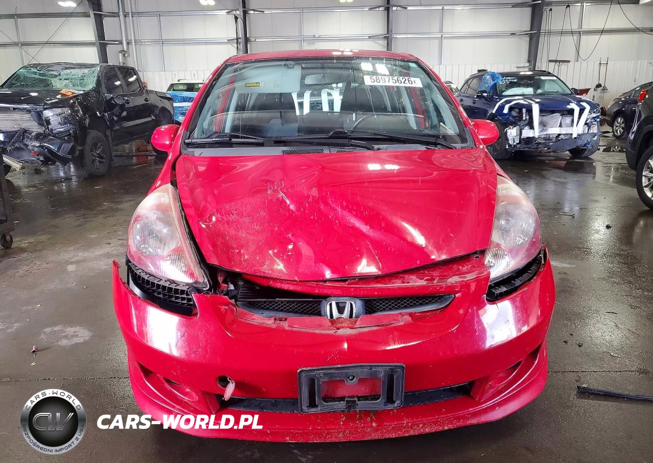 2007 Honda Fit S VIN:JHMGD38667S013037 - 5