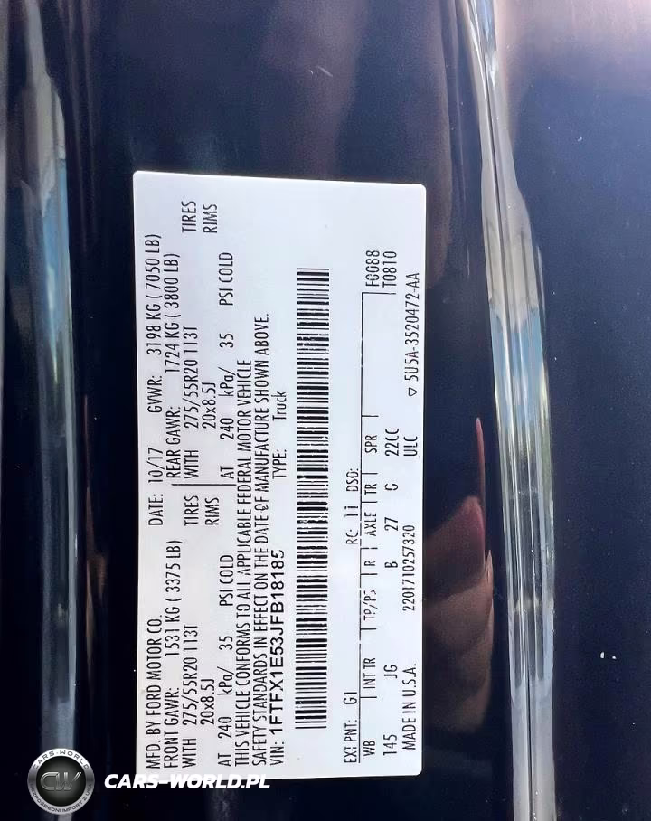 2018 Ford F150 Super Cab VIN:1FTFX1E53JFB18185 - 10
