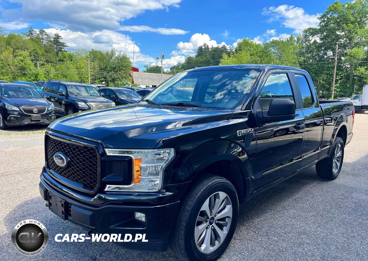 2018 Ford F150 Super Cab VIN:1FTFX1E53JFB18185 - 2