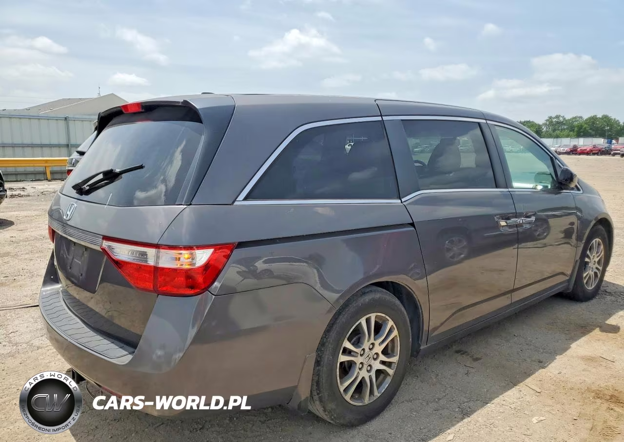 2013 Honda Odyssey Exl VIN:5FNRL5H69DB014023 - 3
