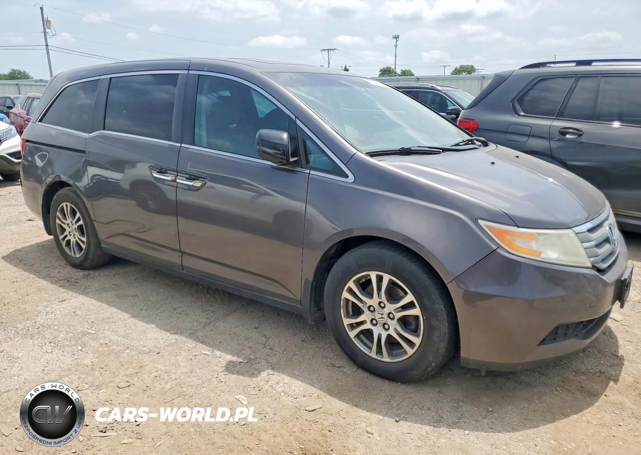 2013 Honda Odyssey Exl VIN:5FNRL5H69DB014023 - 4