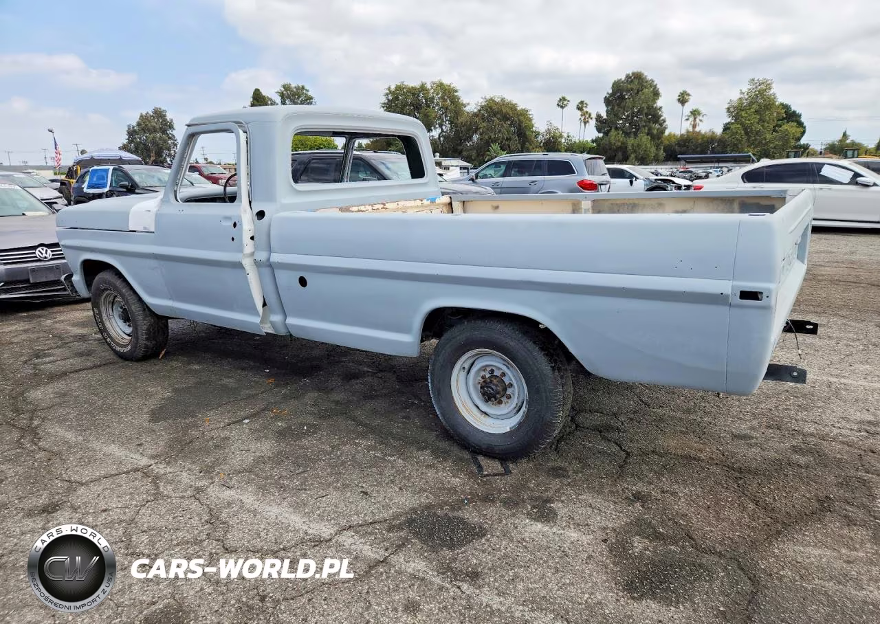 1969 Ford F250 VIN:F25YRE01833 - 2