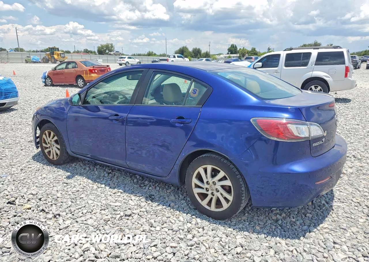 2012 Mazda 3 I VIN:JM1BL1W88C1527544 - 2