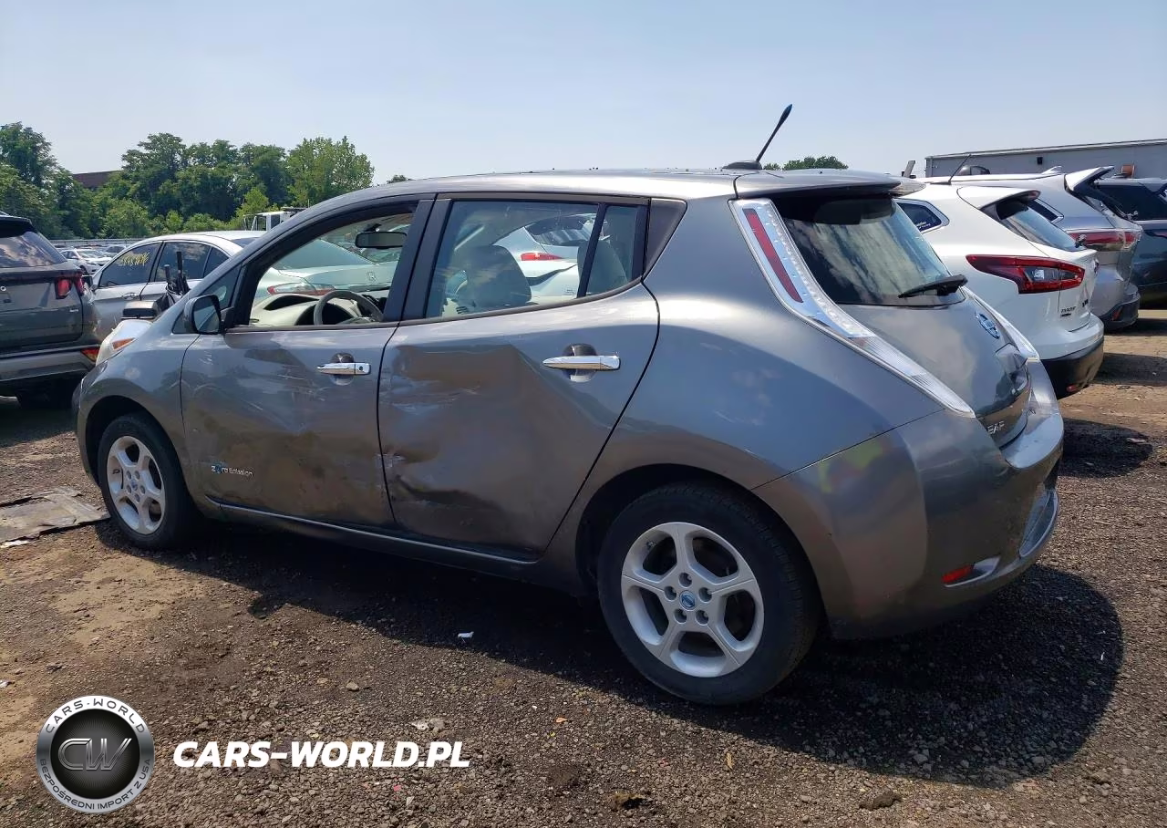 2014 Nissan Leaf Sv VIN:1N4AZ0CP8EC333013 - 2