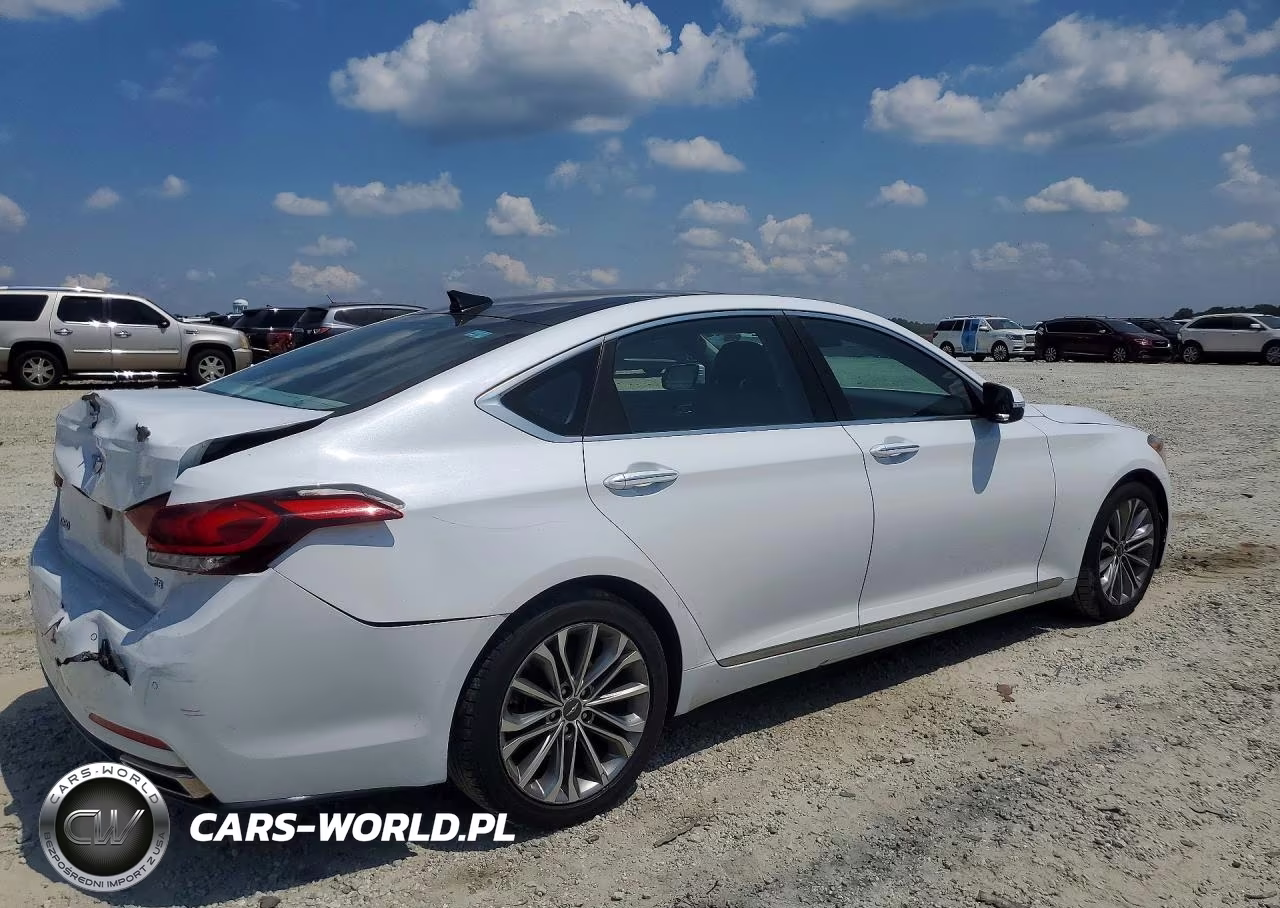 2017 Genesis G80 3.8 VIN:KMHGN4JEXHU176281 - 3