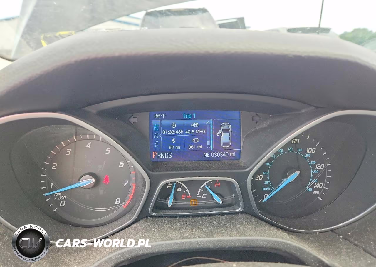 2014 Ford Focus Se VIN:1FADP3K22EL201665 - 9