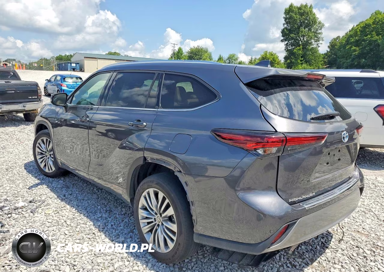 2024 Toyota Highlander Hybrid Platinum VIN:5TDEBRCH8RS619297 - 2