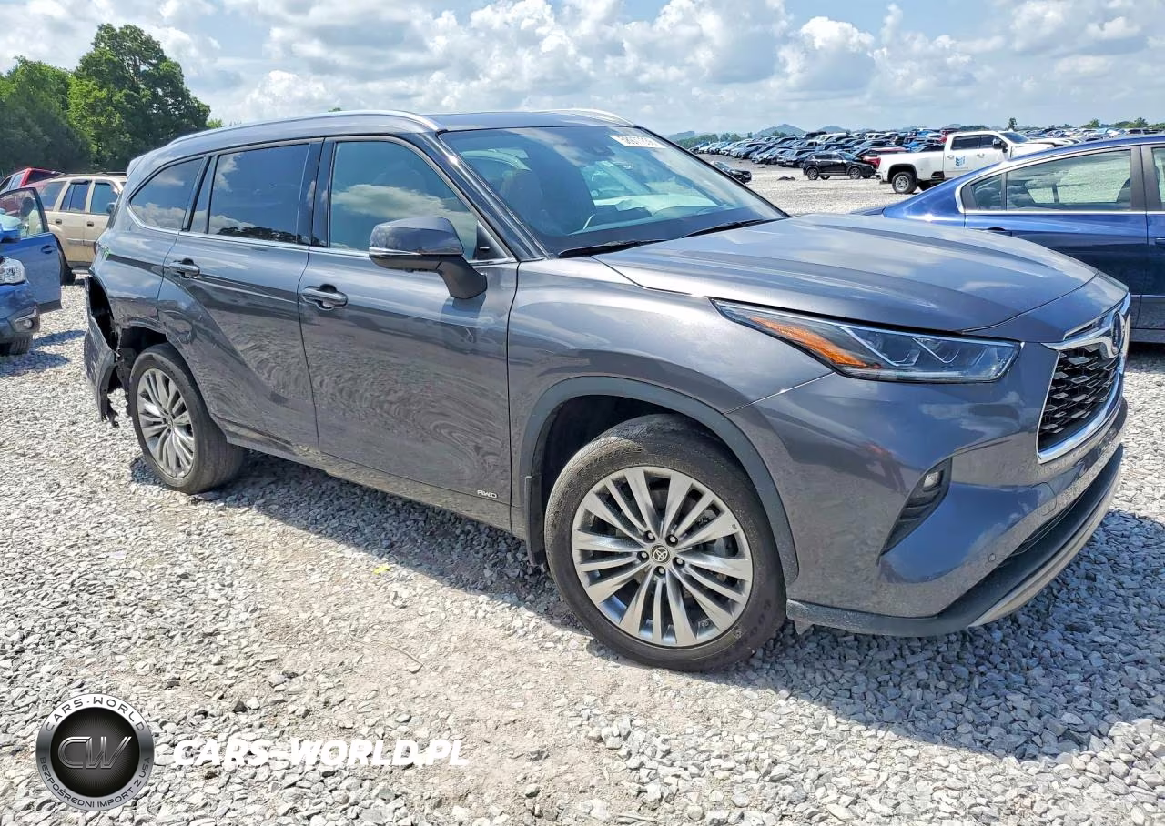 2024 Toyota Highlander Hybrid Platinum VIN:5TDEBRCH8RS619297 - 4