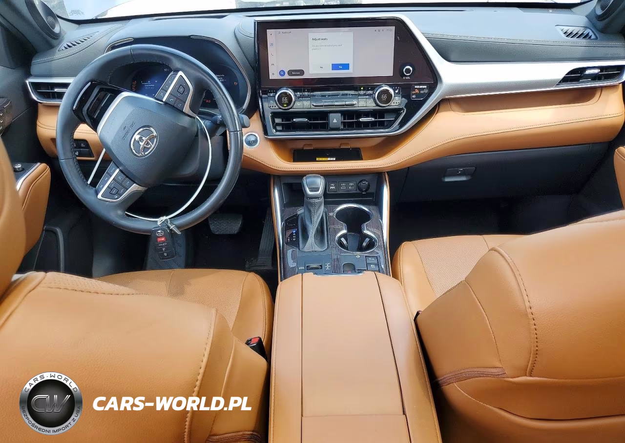 2024 Toyota Highlander Hybrid Platinum VIN:5TDEBRCH8RS619297 - 8